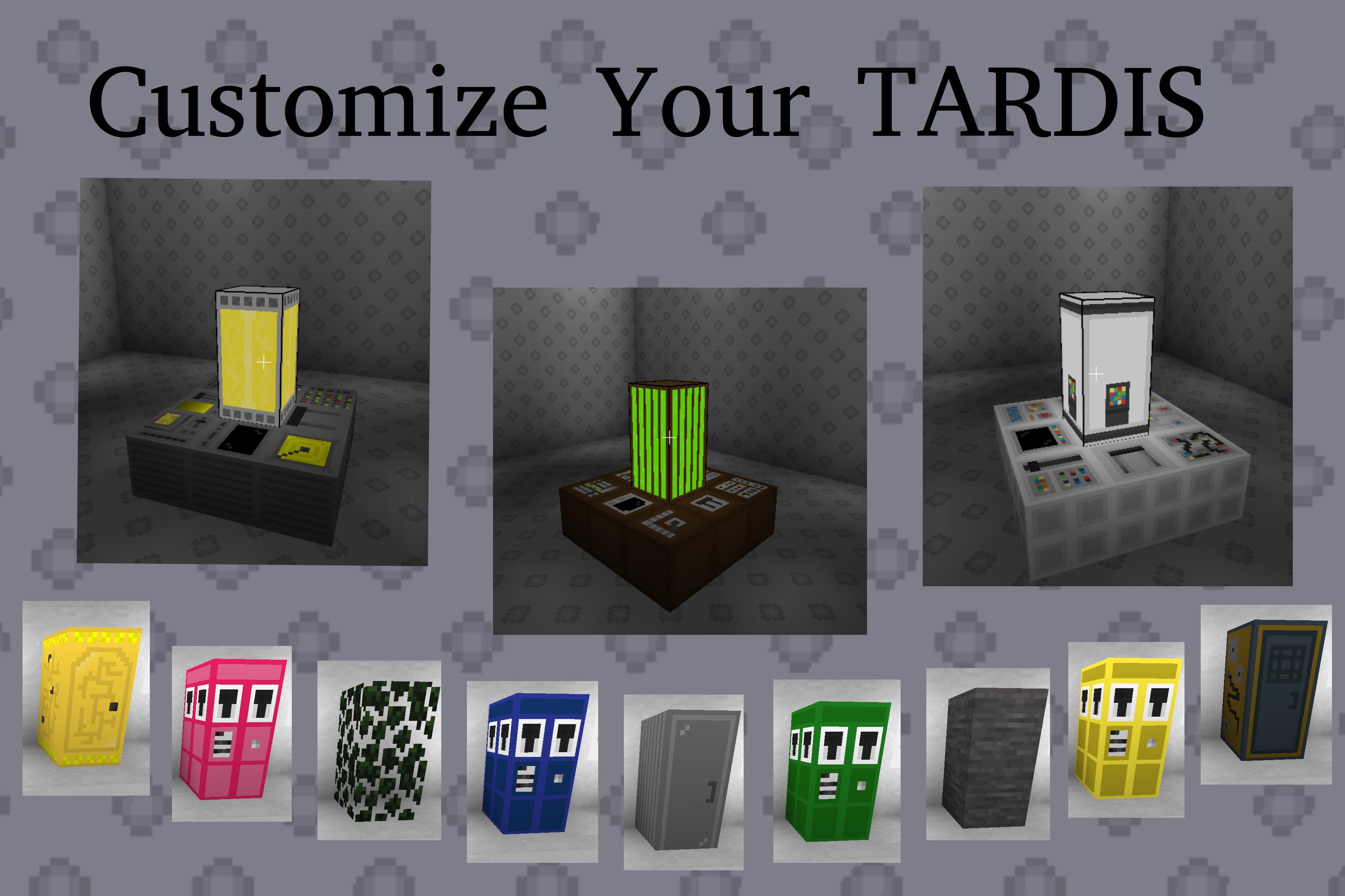 Customise your Tardis